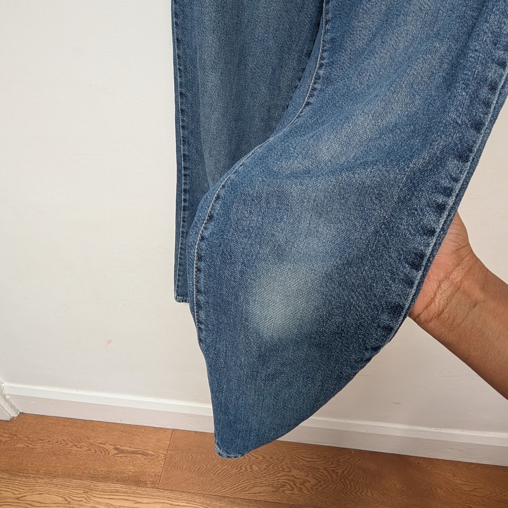 High-Rise Slim Straight Women’s Jeans - Blue - Picture 6 of 6